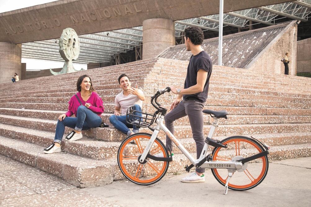 A un año y tres meses de la presencia de Mobike en la Ciudad de México, la firma tiene 300 mil usuarios. Foto/CORTESÍA