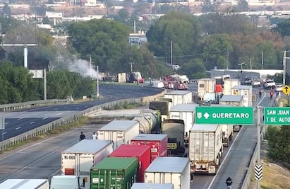 ¿Cuál es el tramo que está cerrado de la México Querétaro?