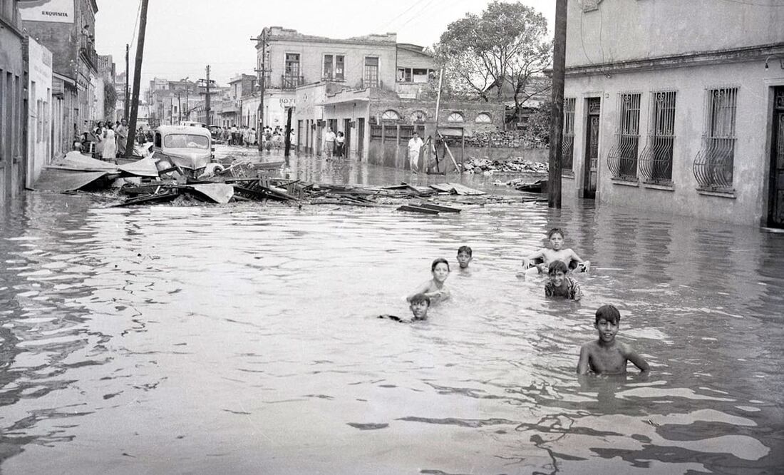El diluvio que desbordó los ríos de la CDMX en 1955