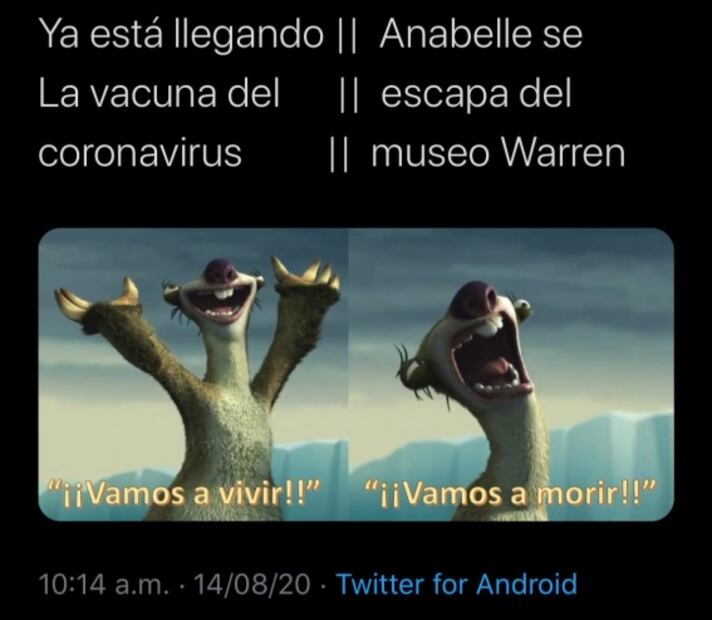 Twitter se llena de miedo con la "desaparición" de Annabelle