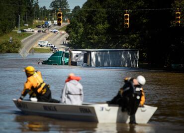 "Matthew" deja 21 muertos en EU y a Carolina del Norte inundada