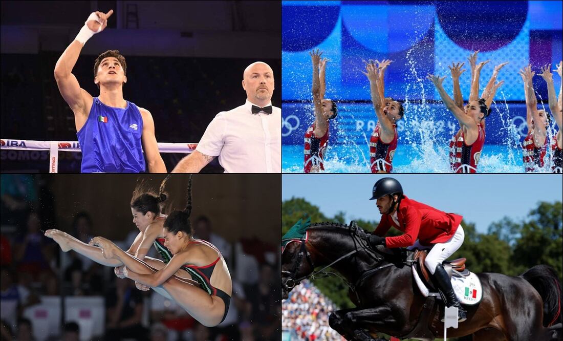 Esta es la agenda de los atletas mexicanos el 5 de agosto en París 2024 / FOTO: Especiales