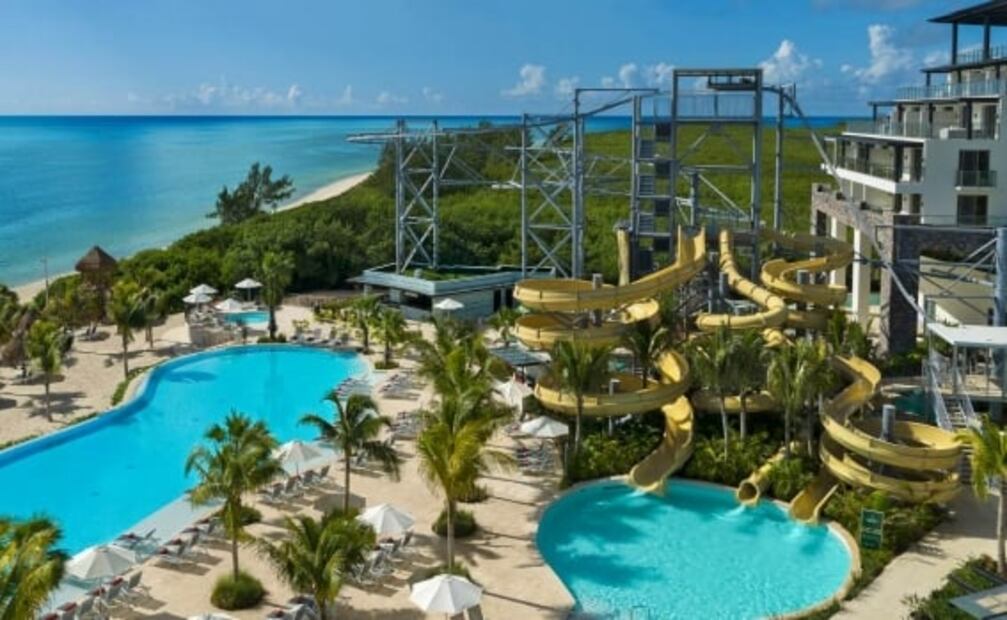 Nickelodeon Riviera Maya y otros hoteles con parque acuático en México