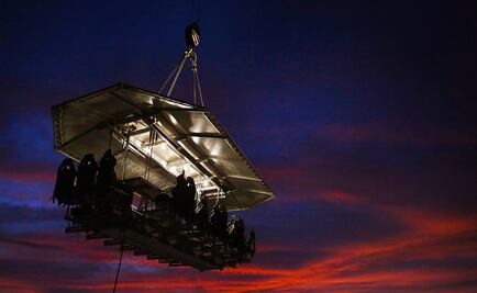 Come en las alturas: Dinner in the Sky llega a la playa de Yucatán