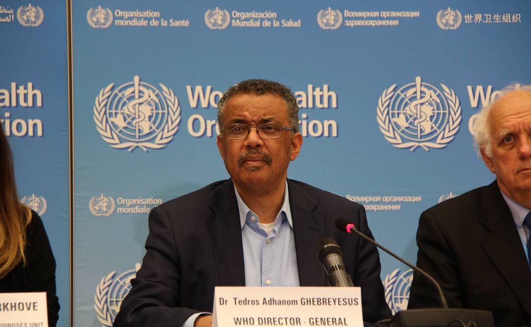 El director general de la OMS, Tedros Adhanom Ghebreyesus (Foto: Xinhua)