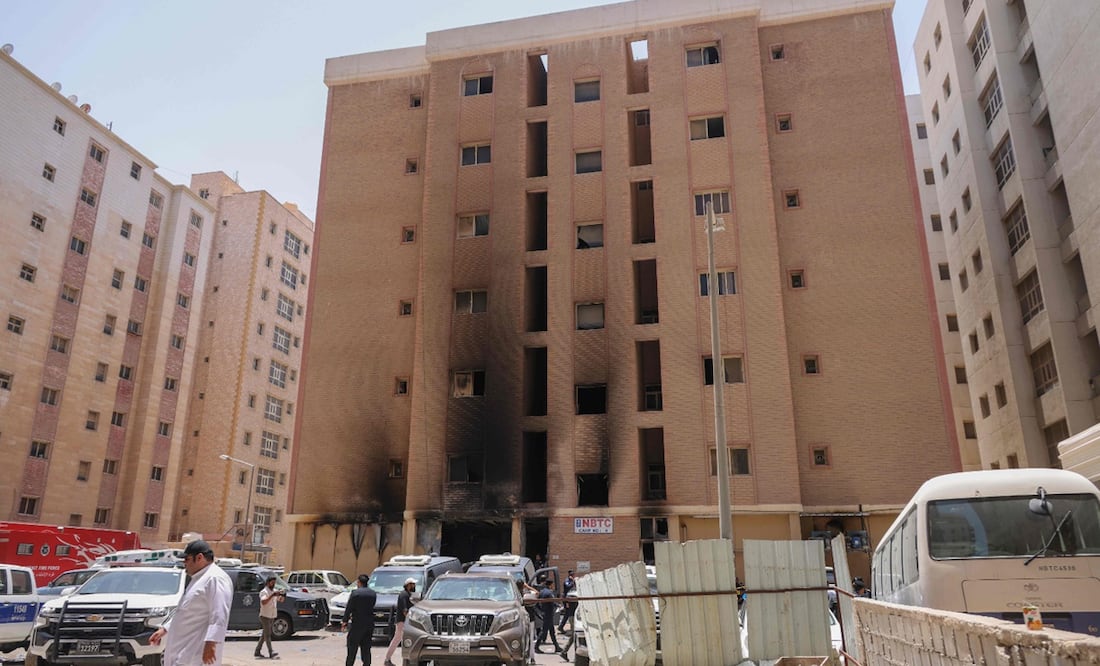 El siniestro se produjo en el barrio periférico de Mangaf, al sur de la capital, y en él resultaron heridas por lo 43 personas, indicó en un comunicado el ministerio de Sanidad. Foto: AFP