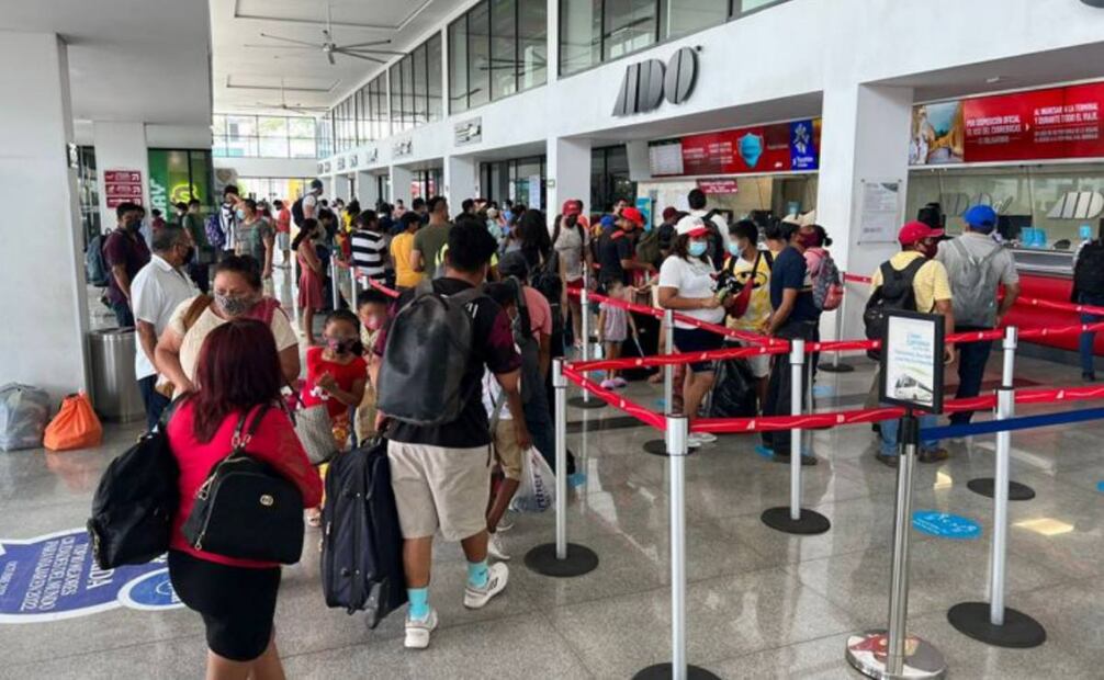 Disminuye llegada de visitantes a Yucatán por vía terrestre. Foto: Especial.
