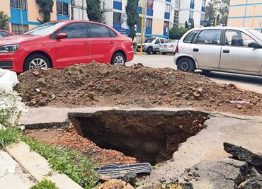 Multifamiliar, fuera de peligro por grieta: Iztapalapa