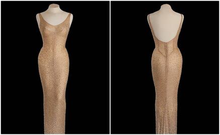 Subastan vestido con el que Marilyn Monroe cantó a Kennedy