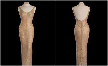 Subastan vestido con el que Marilyn Monroe cantó a Kennedy
