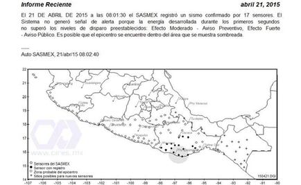 Reportan sismo de 4.8 grados en Oaxaca; descartan daños