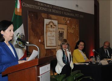 Exploran proximidad de constituciones de México y Alemania