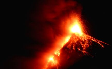 Volcán de Fuego de Guatemala arranca 2016 con erupción