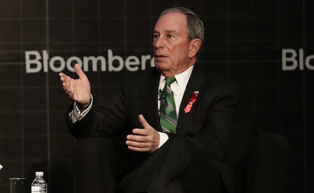 Michael Bloomberg, ex alcalde de Nueva York. (Foto: Alejandro Acosta/El Universal)