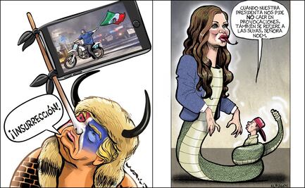 5 cartones de la prensa nacional sobre las redadas migratorias en EU; de Waldo a El Fisgón