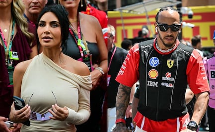 Kim Kardashian, pareja de Lewis Hamilton, se roba la atención en el GP de Mónaco