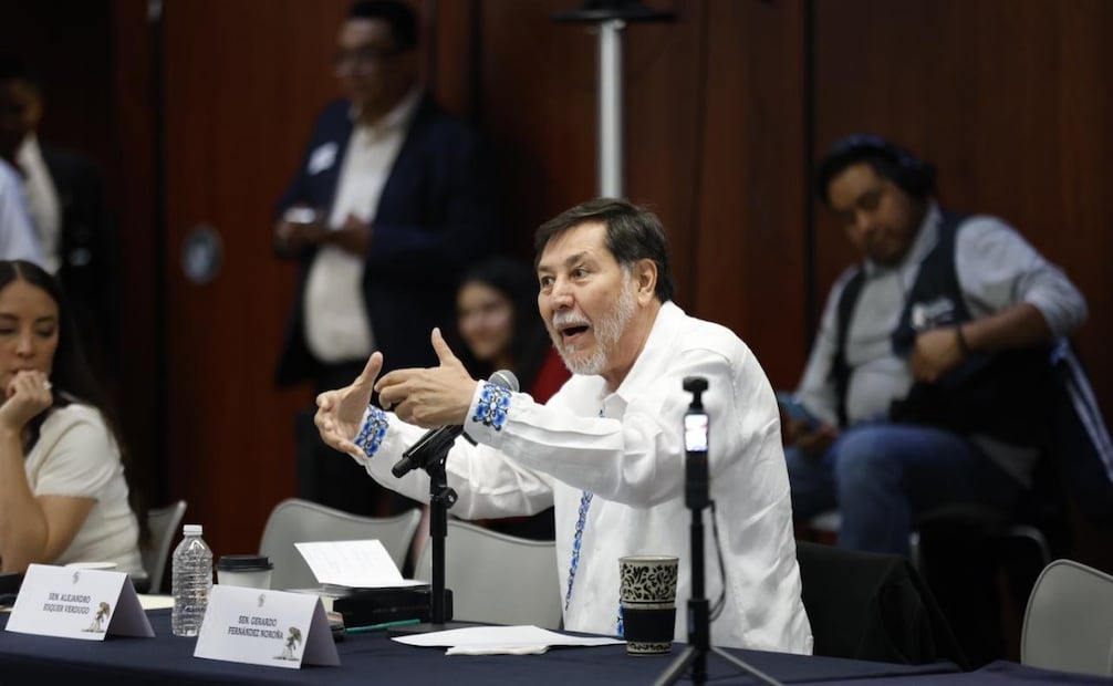 Debate de las Comisiones de Puntos Constituciones y Estudios Legislativos Primera del Senado de la República, acerca de la reforma electoral. Foto: Diego Simón Sánchez / EL UNIVERSAL