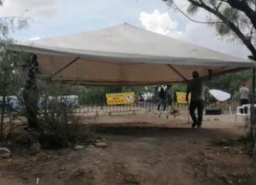 Retiran carpas y sillas a periodistas que cubren operativo en mina de Sabinas