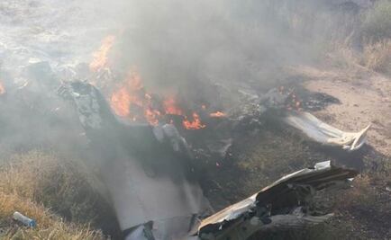 Aircraft crashes in Coahuila