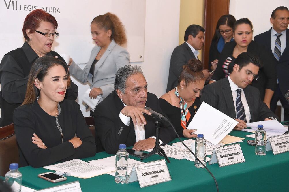 Los diputados de la comisión legislativa de Derechos Humanos expresaron que hasta el momento no hay una lista oficial de puntajes de los aspirantes. (LUCÍA GODÍNEZ. EL UNIVERSAL)