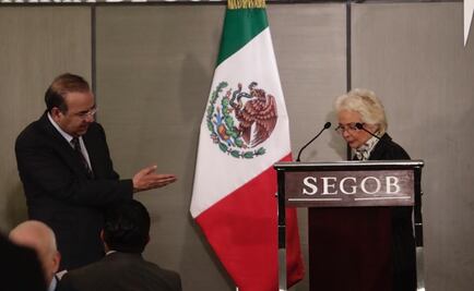 Olga Sánchez Cordero asume como secretaria de Gobernación