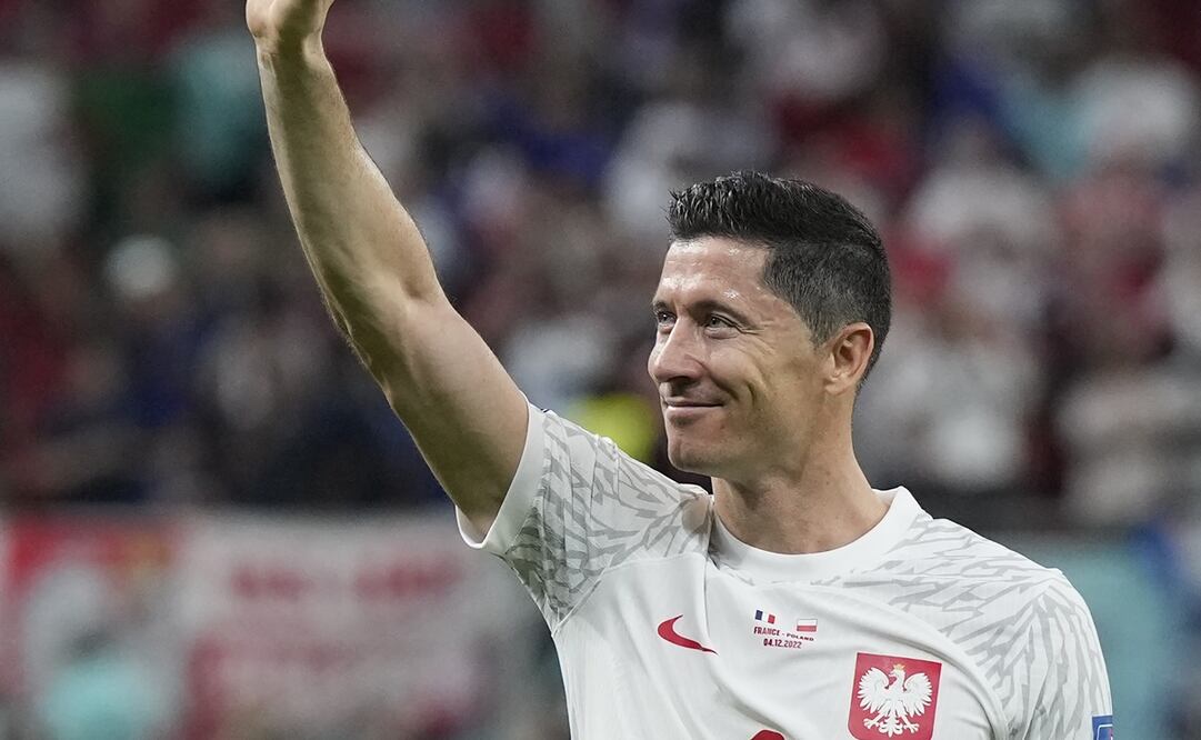 Lewandowski tras la derrota de Polonia / FOTO: AP