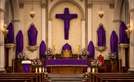 Semana Santa 2026: ¿por qué se cubren los santos con tela morada?; esto significa