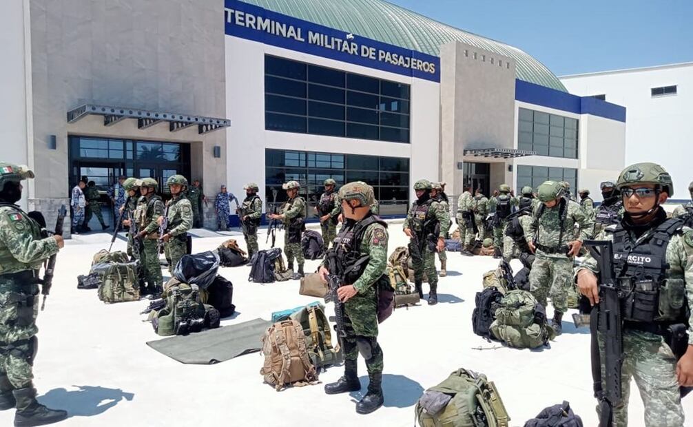 Integrantes de las Fuerzas Armadas llegan a apoyar a prevenir actividades delictivas en Ciudad Juárez, Chihuahua. Foto: Especial