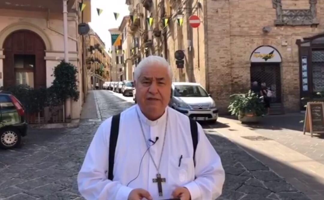 El arzobispo de Monterrey Rogelio Cabrera López (Foto: tomada de video)