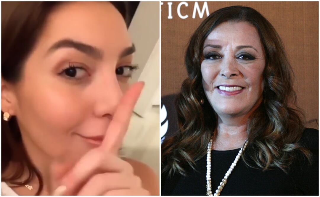 Frida Sofía y Sylvia Pasquel. Foto:Captura de pantalla/Archivo