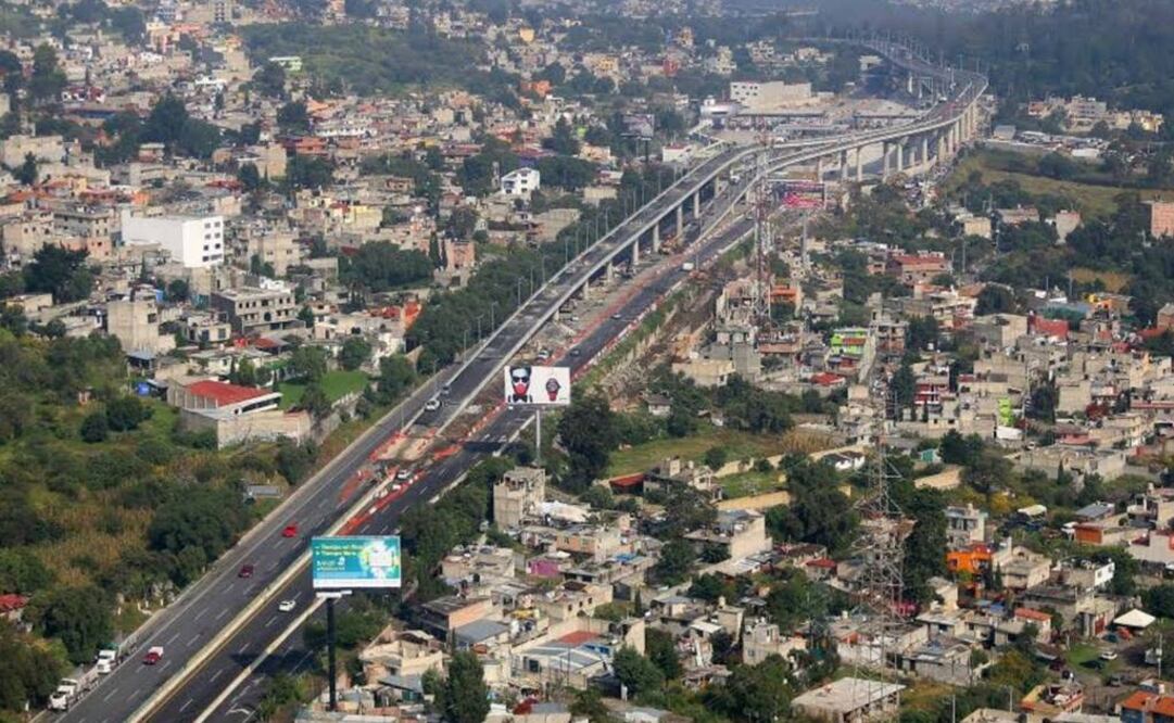 La ampliación de la Autopista Urbana Sur tendrá una extensión total de siete kilómetros que van desde San Fernando hasta la caseta de la autopista México-Cuernavaca. Foto: Especial