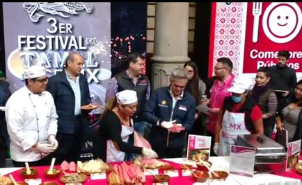 Alistan Festival del Tamal en el Zócalo por Día de la Candelaria