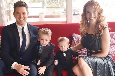 Noah el hijo de Bublé que padece cáncer, es un “luchador”