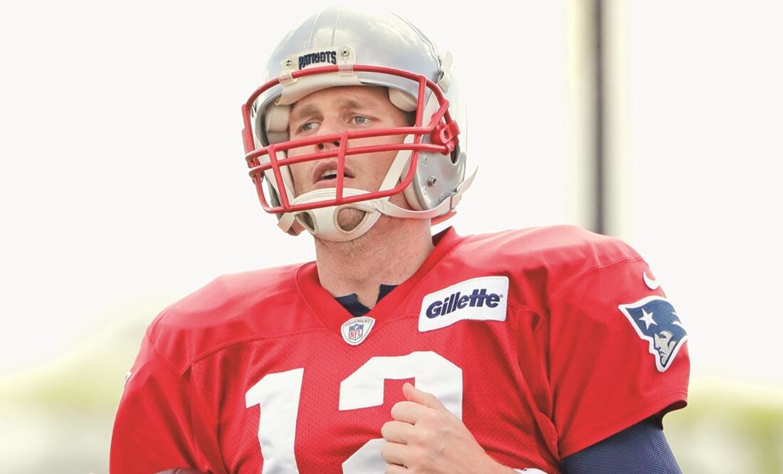 Brady resurgió al pensar en su mamá (BOB LEVEY. AFP)