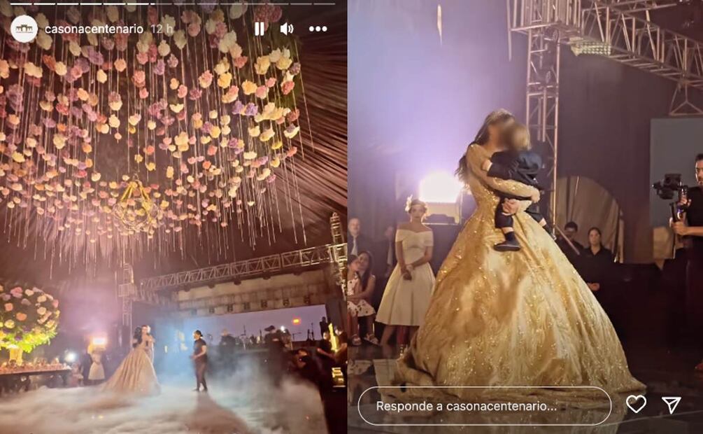 Fiesta hijastra José Ramón López Beltrán. / Foto: Instagram Casona Centenario.