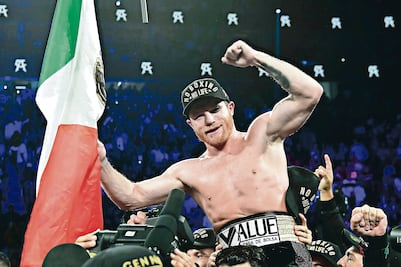 'Canelo' asistirá a Palacio Nacional para recibir el Premio Nacional de Deportes