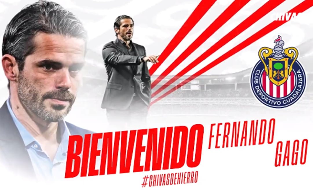 Chivas hace oficial a Fernando Gago como su nuevo director técnico