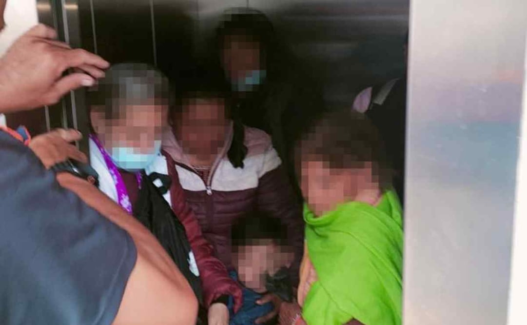 Las edades de las personas rescatadas oscilan entre los 40 y 70 años, así como un menor de 4 años. Foto: Especial