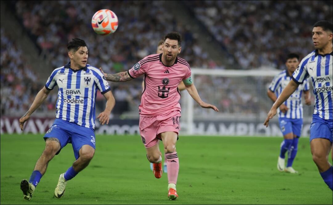 Lionel Messi en el partido ante Rayados - Foto: Carlos Mejía / EL UNIVERSAL