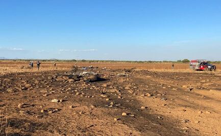 Mueren dos personas en desplome de avioneta en Durango