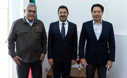 SNTE respalda decreto que modifica al FOVISSSTE; se reúnen Mario Delgado, Martí Batres y Alfonso Cepeda