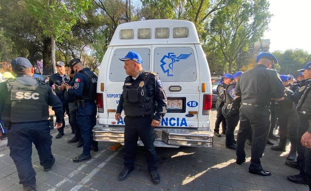 Una persona lesionada fue lo que dejó una balacera en la Roma. Foto: Valente Rosas / EL UNIVERSAL