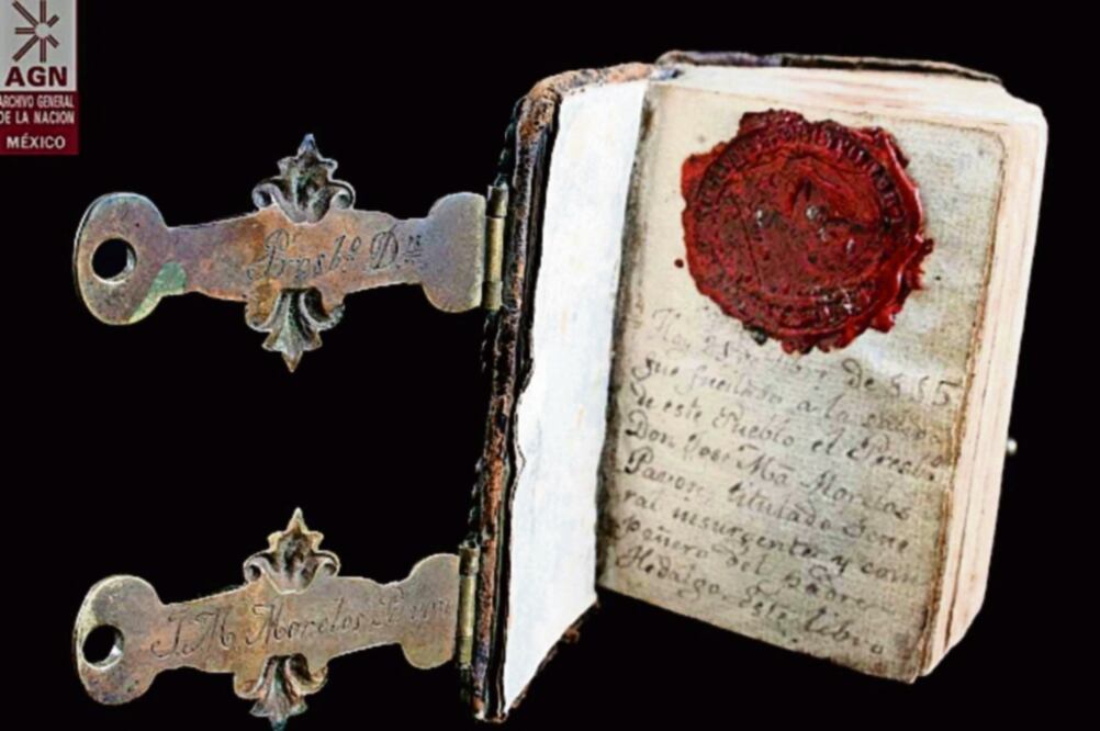 El AGN mostrará documentos como el Misal “Suspiros de San Agustín”, libro de oraciones que José María Morelos llevaba el día de su muerte.