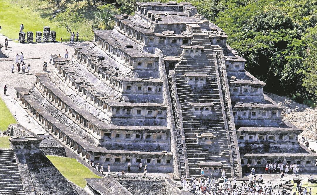  Las ruinas de El Tajín, en Veracruz, han sido estudiadas por generaciones desde su descubrimiento, el 12 de julio de 1785. Foto: Archivo / EL UNIVERSAL