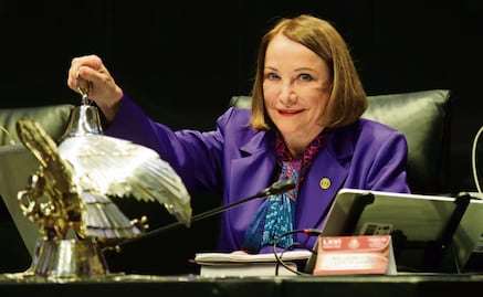 Laura Itzel Castillo anuncia agenda del Senado; destacan ratificación de Gertz Manero como embajador e informe de CNDH