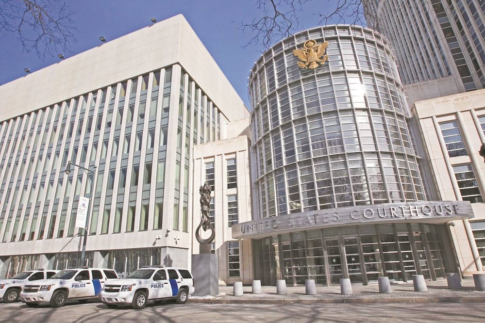 Se espera que Genaro García Luna sea trasladado a Brooklyn y llegue a la misma sala en la que El Chapo fue condenado. Foto/ARCHIVO EL UNIVERSAL