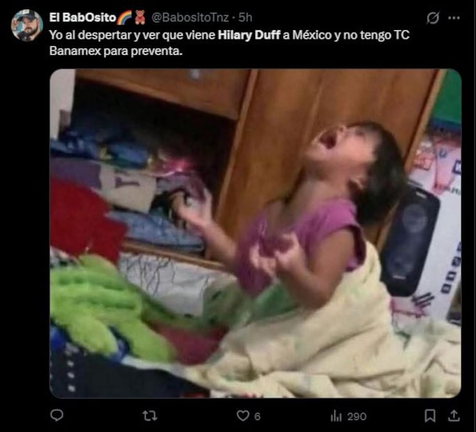 Así reaccionaron los fans al próximo concierto de Hilary Duff. Foto: Redes Sociales