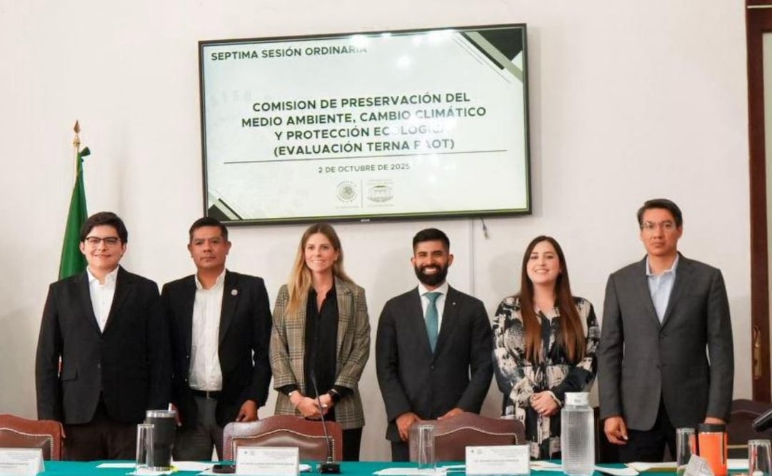 Comisión de Medio Ambiente del Congreso CDMX entrevista a aspirantes a la PAOT.
Foto: Especial.