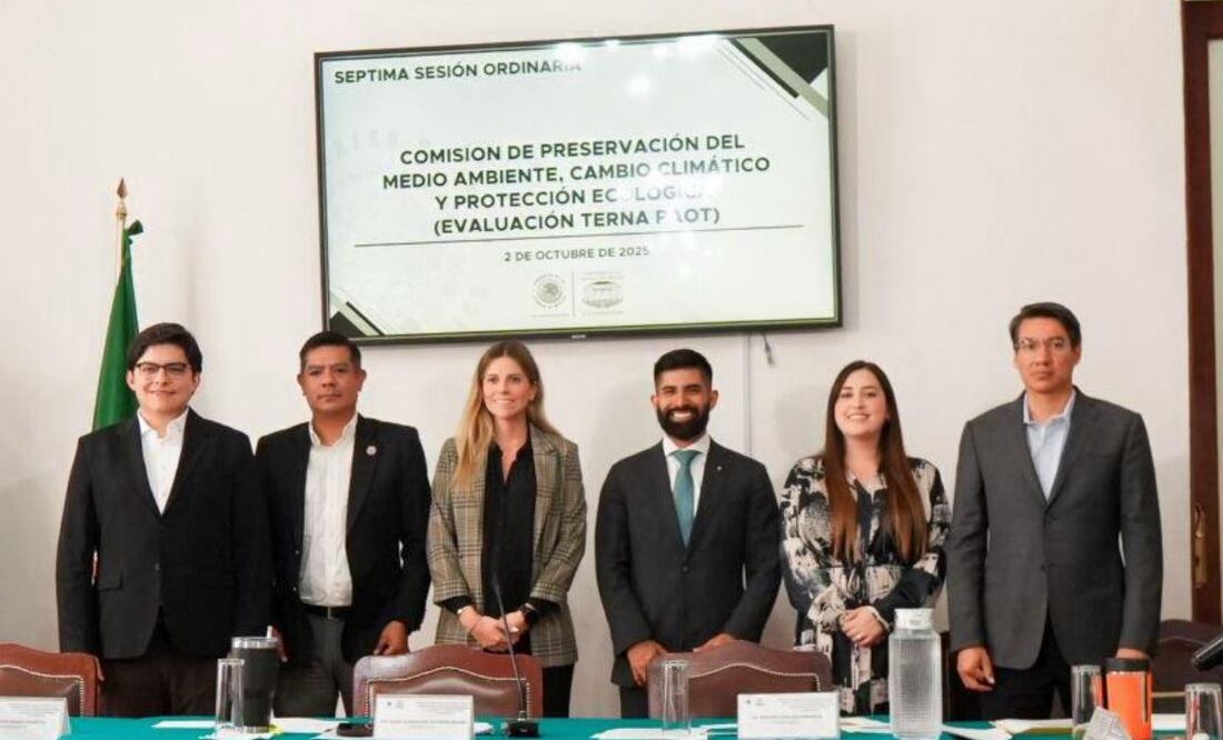 Comisión de Medio Ambiente del Congreso CDMX entrevista a aspirantes a la PAOT.
Foto: Especial.