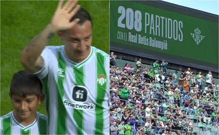 VIDEO: Andrés Guardado y su emotivo homenaje por ser un histórico del Betis